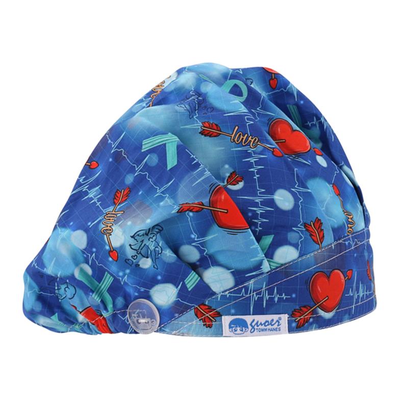 GUOER Bouffant Cap One Size Valentine's Day Gift F15N03GB