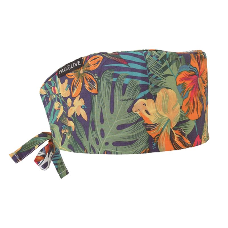 Tie-Back Modern Classic Scrub Cap,Breathable No-Slip Unisex for Men & Women (SHTC-2504B)