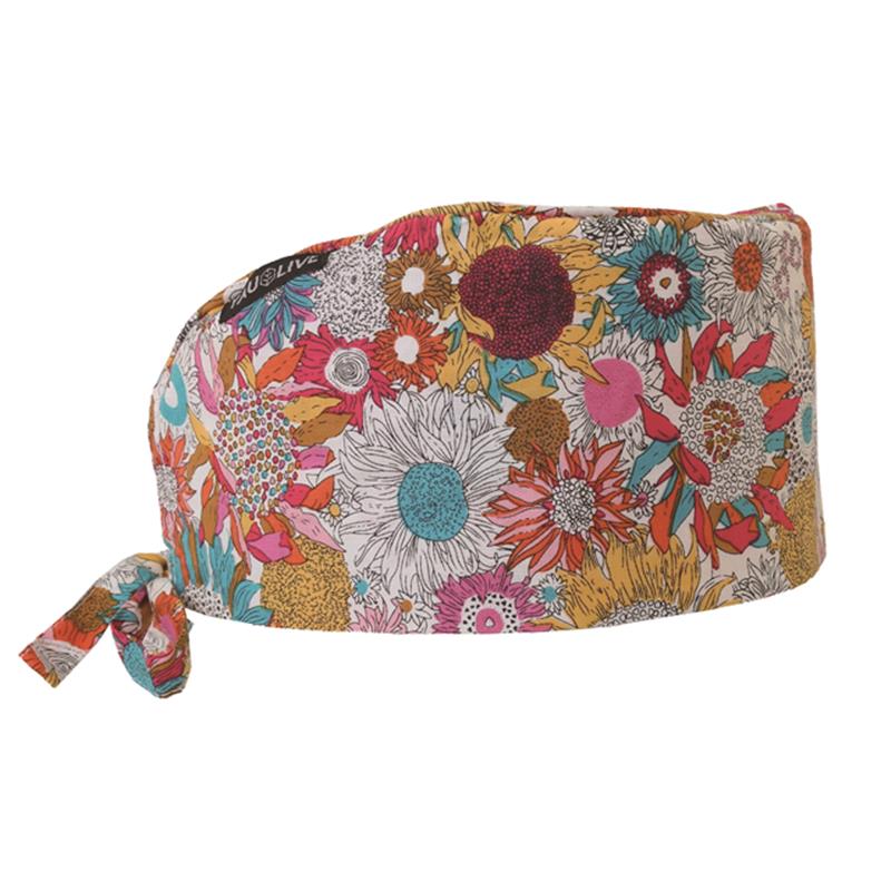 Tie-Back Modern Classic Scrub Cap,Breathable No-Slip Unisex for Men & Women (SHTC-2509B)